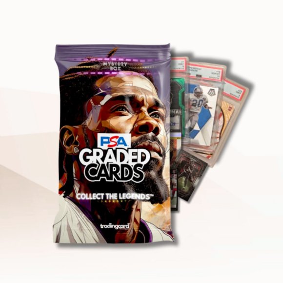 Football Mystery Box - Collect The Legends® PSA Graded Cards TradingCard360® - Picture 6 of 6